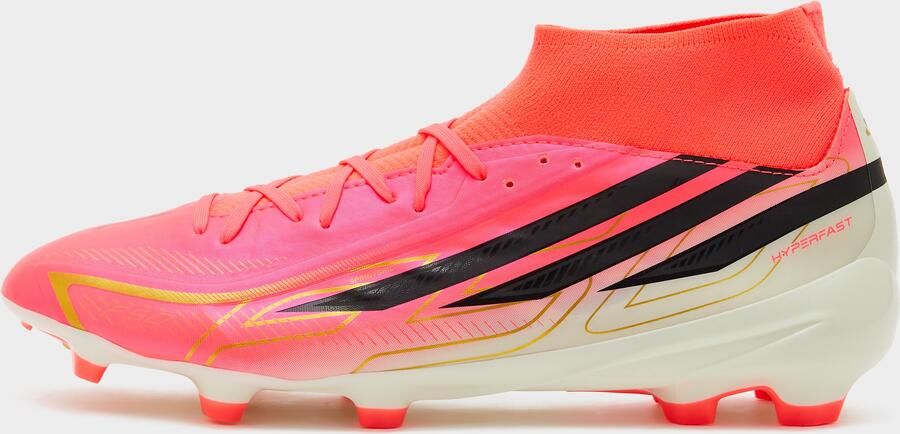 Adidas f50 hyperfast league mid fg Voetbal schoen firm ground Lichtrood - Foto 2