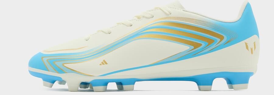 Adidas Perfor ce F50 Messi Club Firm Ground Multi Ground Voetbalschoenen Kids Kinderen Beige - Foto 2