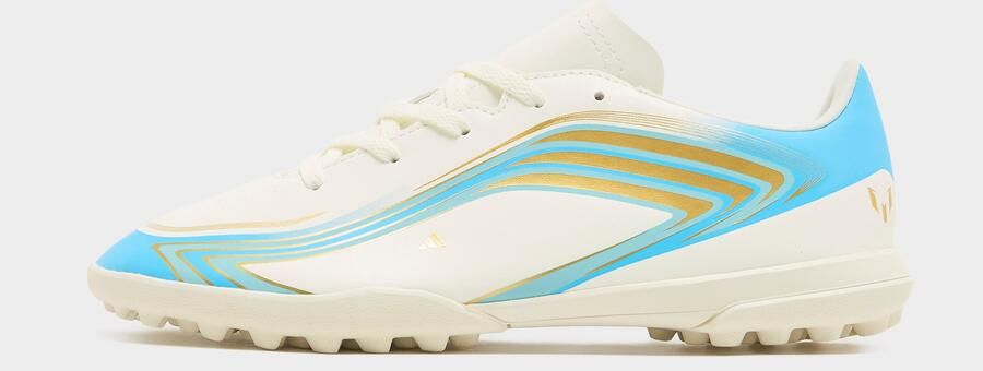 Adidas Perfor ce F50 Messi Club Turf Voetbalschoenen Kids Kinderen Beige - Foto 2
