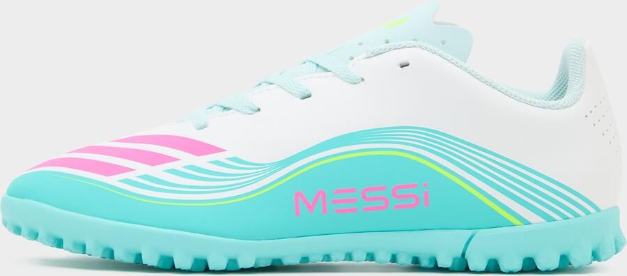 Adidas F50 Messi Club TF Junior Wit