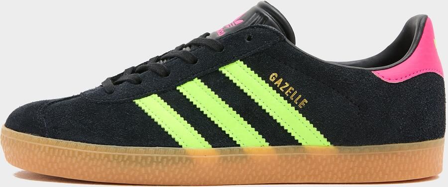 Adidas Originals Gazelle sneakers zwart geel roze - Foto 4