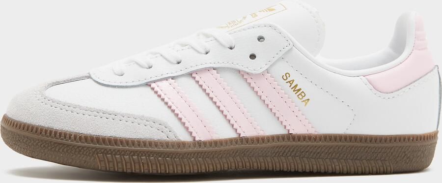 Adidas Samba Unisex Schoenen Wit Maat: 33.5 Leer Foot Locker