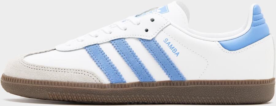 ADIDAS ORIGINALS Sneakers 'SAMBA' donkerbeige royal blue koningsblauw wit
