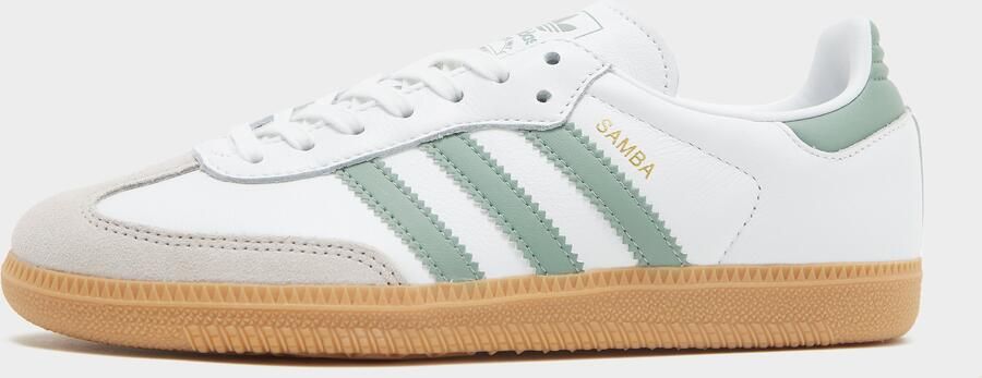 Adidas Originals Samba OG Junior Cloud White Silver Green Gum Cloud White Silver Green Gum - Foto 5