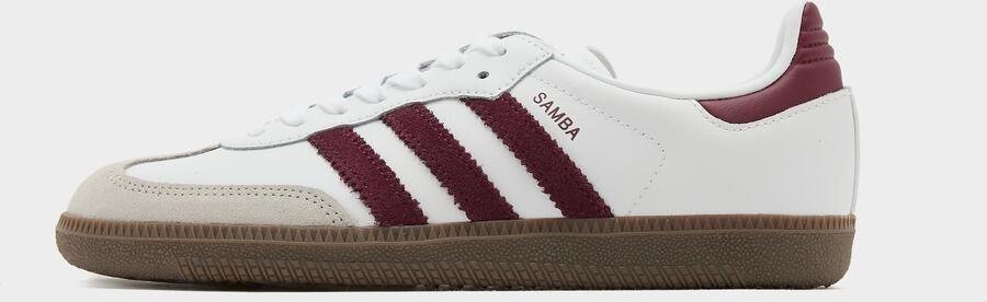 ADIDAS ORIGINALS Sneakers 'Samba' sand wijnrood wit - Foto 2