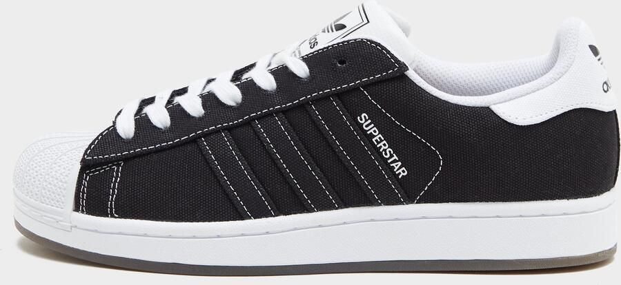 Adidas Originals Superstar II Canvas Zwart- Heren Zwart