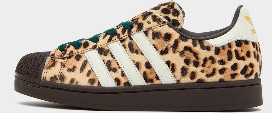 Adidas Originals Superstar II Pony Hair Dames Bruin- Dames Bruin - Foto 2