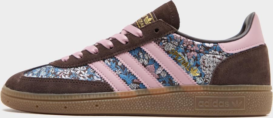 Adidas Originals x Liberty London Handball Spezial Dames Bruin- Dames Bruin