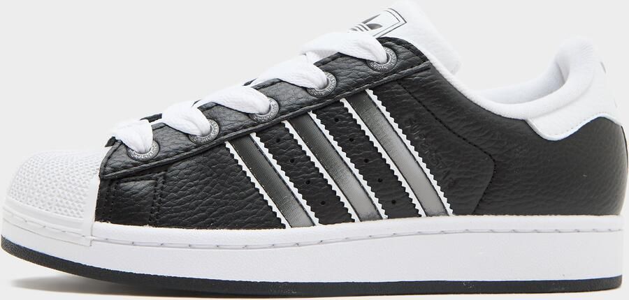 Adidas Superstar Kindersneakers Zwart 2 3 Mesh Synthetisch - Foto 2