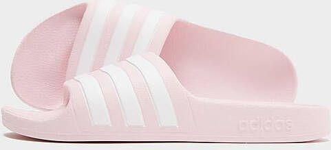 Adidas Adilette Aqua Slides Junior Clear Pink Cloud White Clear Pink