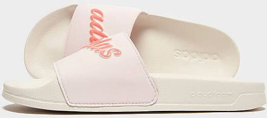 Adidas adilette Shower Badslippers Almost Pink Acid Red Chalk White Dames