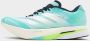 Adidas Adizero Boston 13 Heren Schoenen Teal Maat: 46 2 3 Mesh Synthetisch Foot Locker - Thumbnail 4