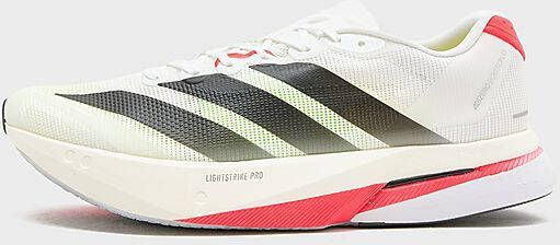 Adidas Adizero Boston 13 Wit- Heren Wit