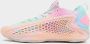 Adidas Originals Anthony Edwards 1 Low Basketbalschoen Basketball in multicolor formaten: 42 2 3 - Thumbnail 1