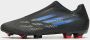 Adidas X Speedflow.3 Veterloze Firm Ground Voetbalschoenen Core Black Sonic Ink Solar Yellow Dames - Thumbnail 10
