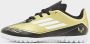Adidas Perfor ce F50 Club Messi voetbalschoenen metallic goud wit zwart Imitatieleer 37 1 3 - Thumbnail 3