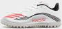 Adidas Perfor ce F50 Messi Club junior voetbalschoenen wit rood grijs - Thumbnail 2