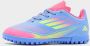 Adidas Perfor ce F50 Club Turf Voetbalschoenen Kids Kinderen Blauw - Thumbnail 2