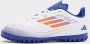 Adidas Perfor ce F50 Club Junior voetbalschoenen wit rood kobaltblauw Imitatieleer 36 2 3 - Thumbnail 3