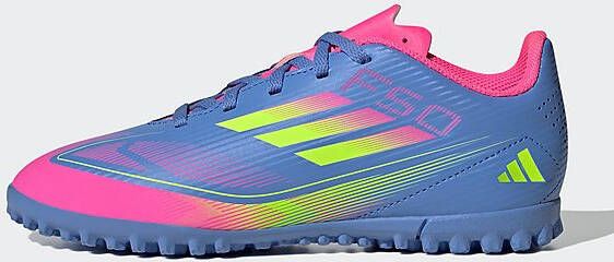 Adidas F50 Club TF Junior Blauw- Dames Blauw