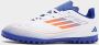 Adidas Perfor ce F50 Club Junior voetbalschoenen wit rood kobaltblauw Imitatieleer 36 2 3 - Thumbnail 4