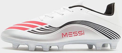 Adidas F50 Messi Club FG White- Heren White