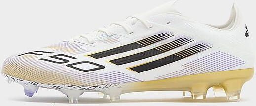 Adidas F50 Pro Firm Ground Voetbalschoenen Wit- Heren Wit