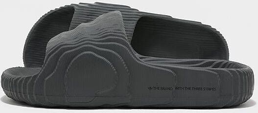 adidas Originals Adilette 22 Slides Dames Grey Five Grey Five Core Black- Dames Grey Five Grey Five Core Black