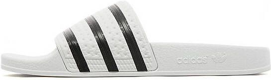 adidas Originals Adilette Badslippers White Core Black White Dames