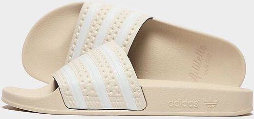 adidas Originals adilette Badslippers Wonder White Cloud White Wonder White Dames