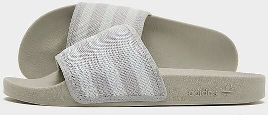 adidas Originals Adilette Slides Grey- Heren Grey