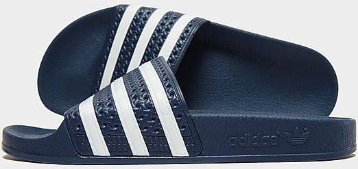 Adidas Adilette Heren Slippers en Sandalen Blue Synthetisch Maat ... Adidas Adilette Heren Slippers en Sandalen Blue Synthetisch Maat ...