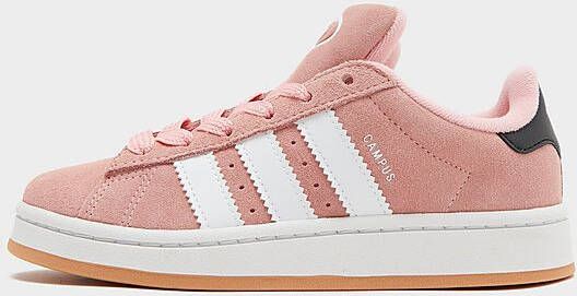 Adidas Campus Unisex Schoenen Roze Maat: 33.5 Leer Foot Locker