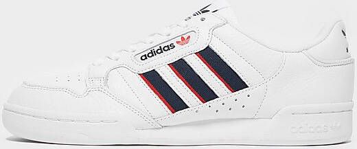 adidas Originals Continental 80 Stripes Schoenen Cloud White Collegiate Navy Vivid Red Dames