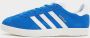 Adidas Originals Gazelle Blue Cloud White Core White- Blue Cloud White Core White - Thumbnail 4