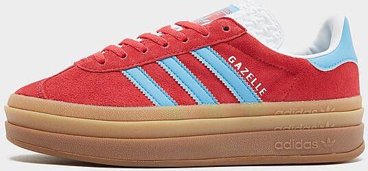 adidas Originals Gazelle Bold Dames Active Pink Semi Blue Burst Cloud White- Dames Active Pink Semi Blue Burst Cloud White