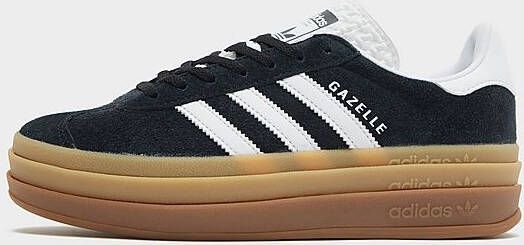 adidas Originals Gazelle Bold Dames Core Black Cloud White Cloud White- Dames Core Black Cloud White Cloud White
