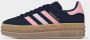 Adidas Originals Gazelle Bold sneakers donkerblauw roze - Thumbnail 2