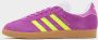 Adidas Originals Gazelle Dames Purple Burst Solar Yellow Off White- Dames Purple Burst Solar Yellow Off White - Thumbnail 3