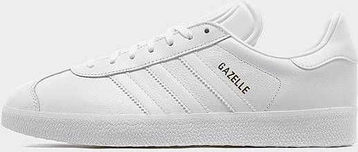 Adidas Originals Gazelle Cloud White Cloud White Gold Metallic- Cloud White Cloud White Gold Metallic - Foto 12