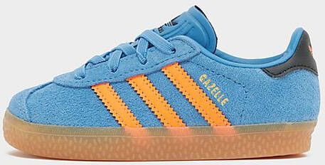 adidas Originals Gazelle II Baby's Focus Blue Solar Orange Core Black Kind Focus Blue Solar Orange Core Black