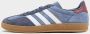 Adidas Gazelle Heren Schoenen Rood Maat: 46 2 3 Suède Foot Locker - Thumbnail 1