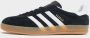 Adidas Originals Gazelle Indoor Core Black Cloud White Gum- Core Black Cloud White Gum - Thumbnail 4