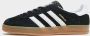 Adidas Originals Gazelle Indoor Core Black Cloud White Core Black- Core Black Cloud White Core Black - Thumbnail 3