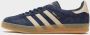 Adidas Originals Gazelle Indoor Legend Ink Wonder Beige Gum- Legend Ink Wonder Beige Gum - Thumbnail 3