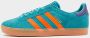 Adidas Gazelle Unisex Schoenen Teal Maat: 36 2 3 Suède Foot Locker - Thumbnail 2