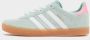 Adidas Originals Gazelle Junior Hazy Green Cloud White Bliss Pink Hazy Green Cloud White Bliss Pink - Thumbnail 4