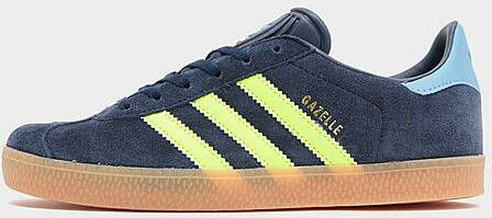 adidas Originals Gazelle Junior Night Indigo Solar Yellow Light Blue Night Indigo Solar Yellow Light Blue