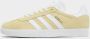 Adidas Originals Gazelle Schoenen Almost Yellow Cloud White Gold Metallic - Thumbnail 4