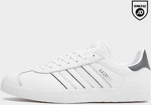 Adidas Originals GAZELLE WHTBLUE WHITE- Heren WHITE